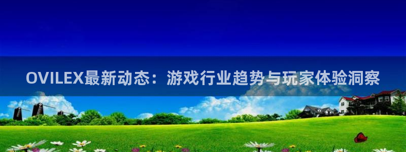 辉达娱乐app下载：OVILEX最新动态：游戏行业趋势与玩家